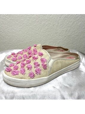 Keds x Kate Spade New York Double Decker Mule Pom Pom Pink Size 8.5